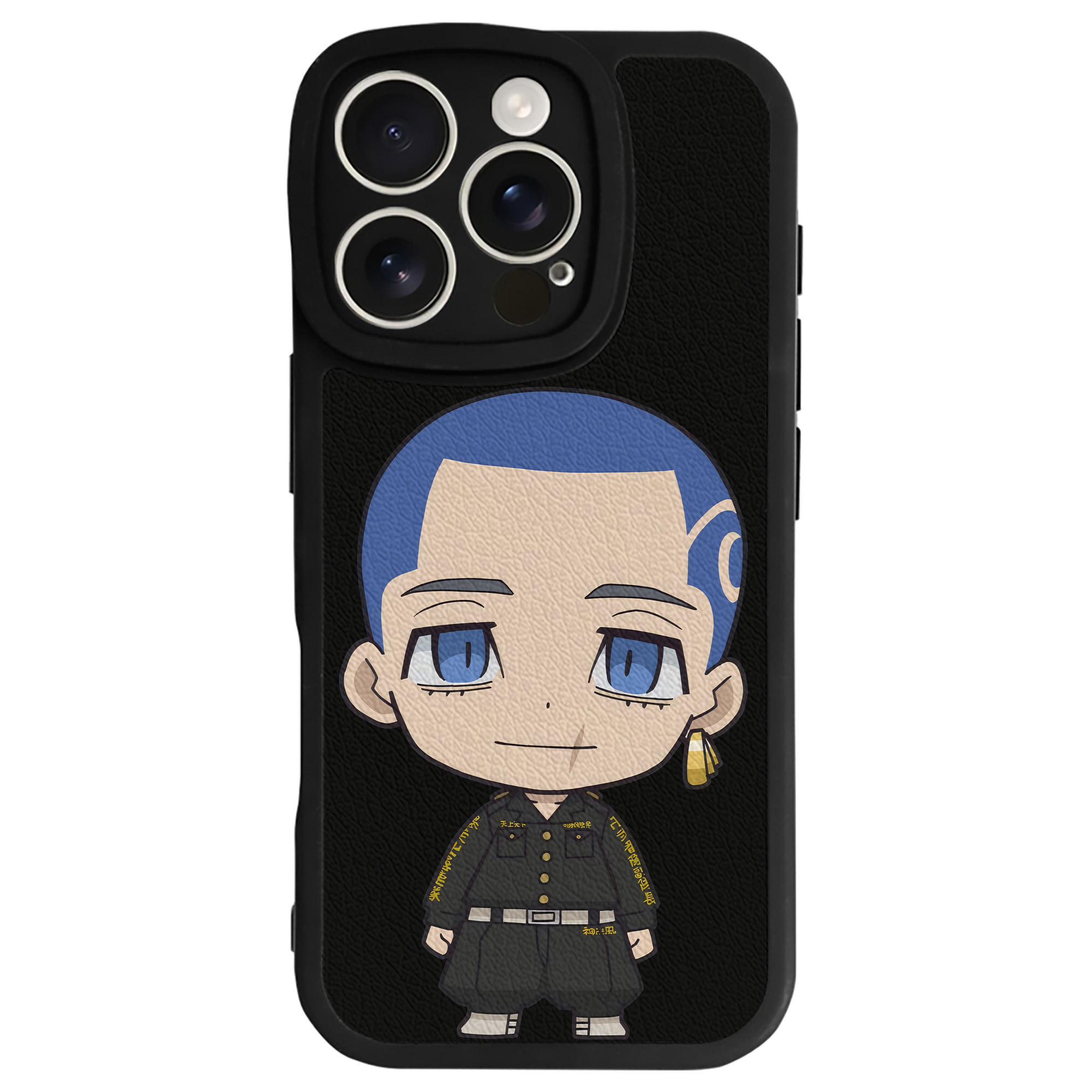 （画像用） 東京リベンジャーズ Tokyo Revengers 【iPhone 16シリーズ対応】シリコンスマホケース（レザー調） 材質：シリコン